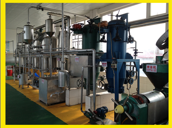 Sunflower oil refining machine