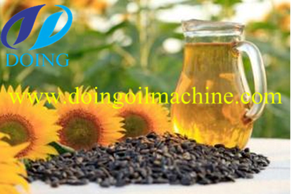 Sunflower oil production in South Africa