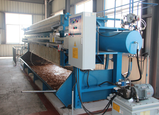 Cooking oil filter machine