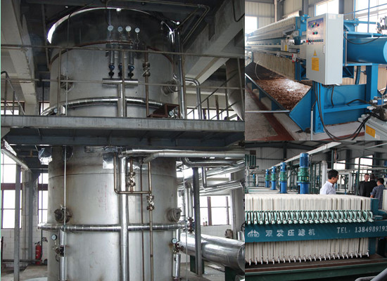 Palm kernel oil refining machine