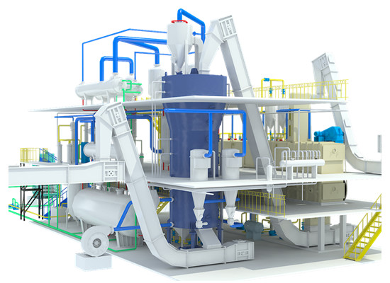 Oil solvent extraction plant