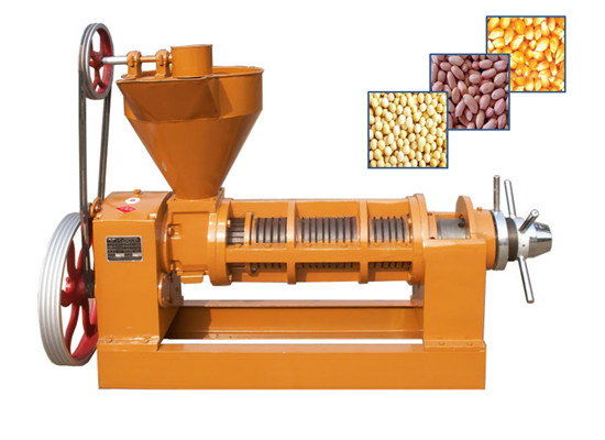 Soybean screw oil press machine