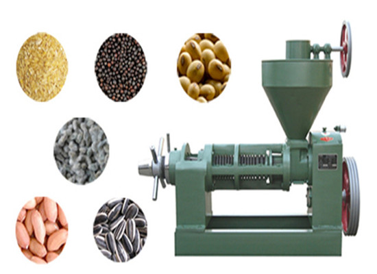 Soybean oil screw oil press machine