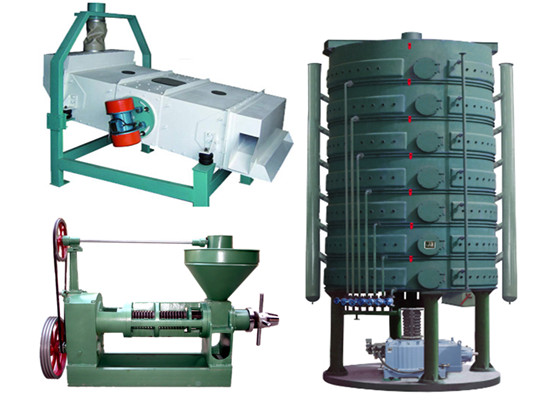 Corn germ pretreatment and pressing machine 