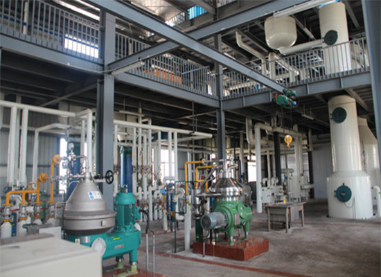 Peanut oil refining process machinery