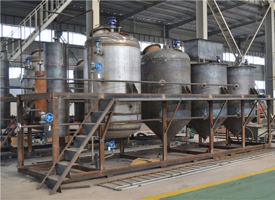 Rice bran oil refinery machine