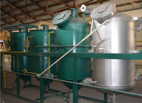 Batch soybean oil refining line 