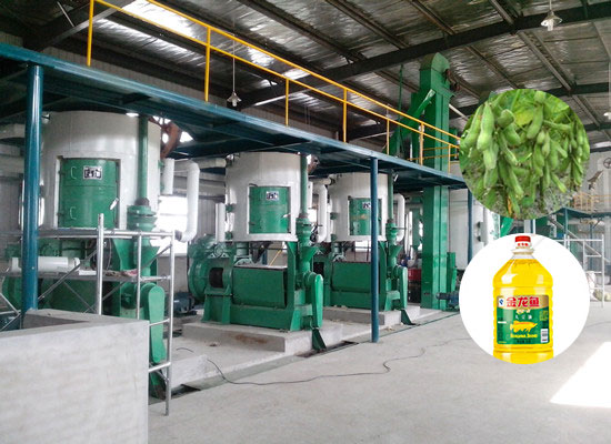 Low cost soybean oil mill project in Africa