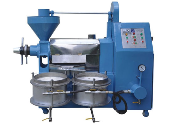 Cold and hot screw press machine