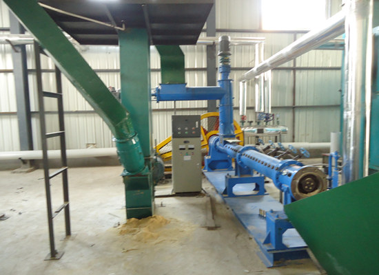 Rice bran oil pretreatment machine