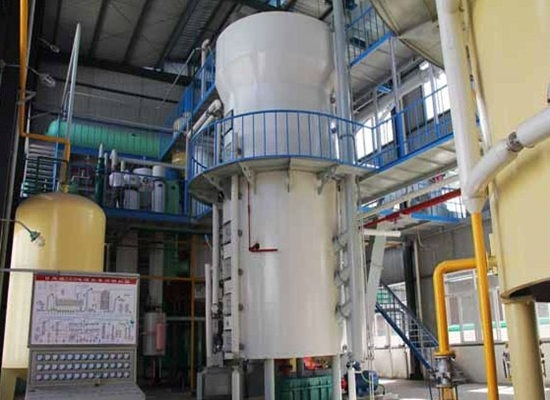 Rice bran oil solvent extraction machine