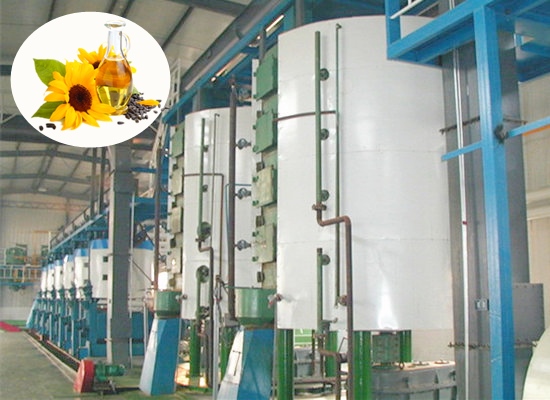 Sunflower seeds pretreatment & pressing machines