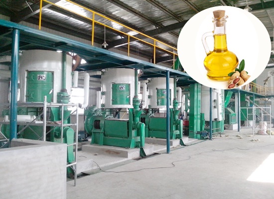 Peanut oil pretreatment production line 