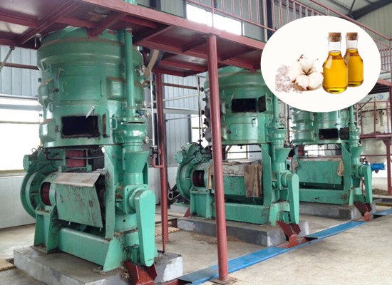 Cottonseed oil pretreatment and pressing machine