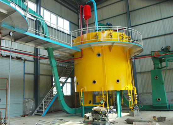 Extractor of oil solvent extraction plant 