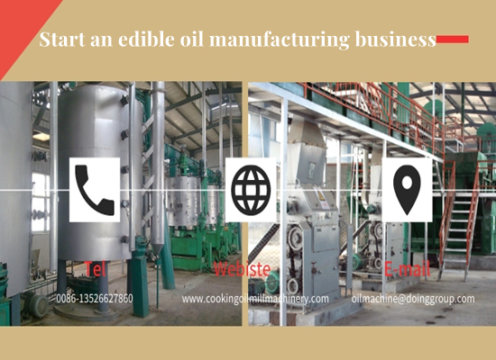 When is the right time to start an cooking oil production business?