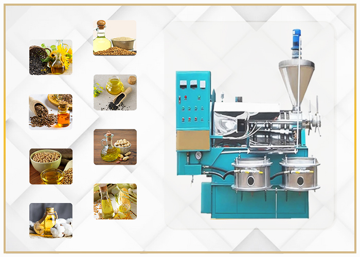 Vegetable oil making machine photo