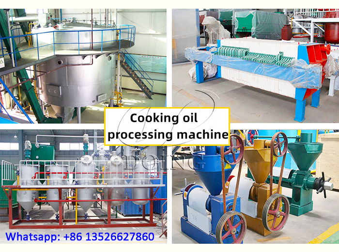 Cooking oil processing machine photo