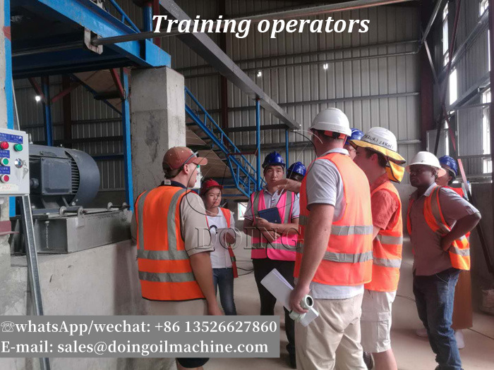 DOING installation and operate training