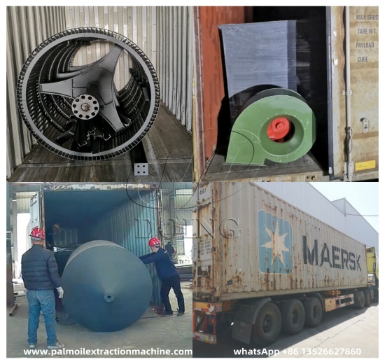 The 5TPH palm oil mill machines purchased by a Liberian customer from Henan Doing Company have been successfully shipped.