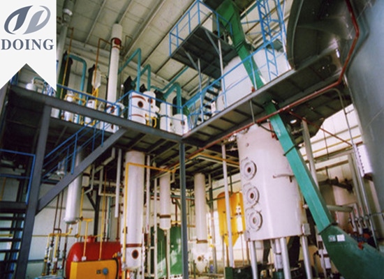 Solvent extraction plant for edible oil 