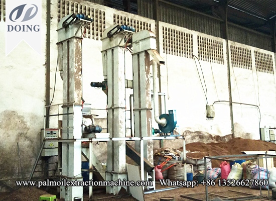 2tph palm kernel cracker and separator machine successfully installed in Cote d'Ivoire