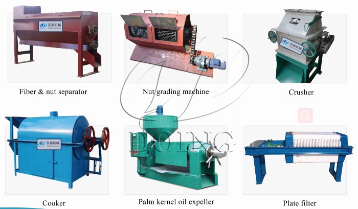 palm kernel oil production machines purchased by Philippines customer