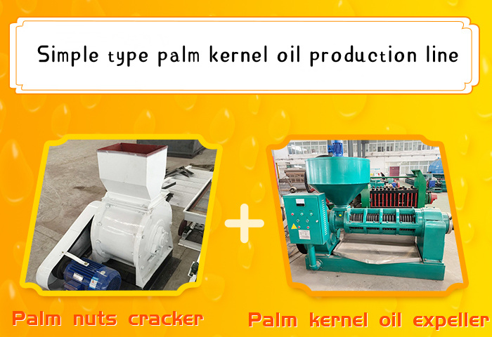 Simple type palm kernel oil production line photo