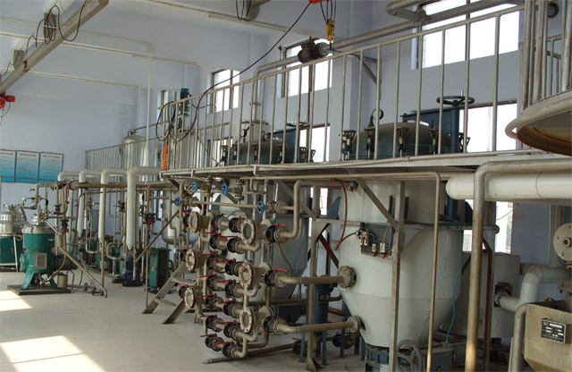 cooking soybean oil refining machine 