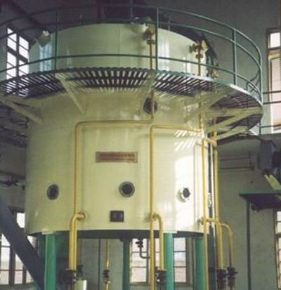 Corn germ oil solvent extraction machine