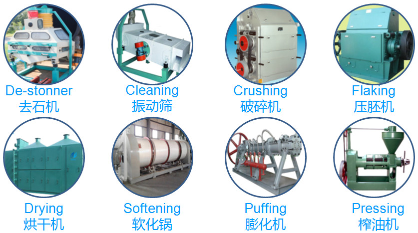 soybean oil processing machine