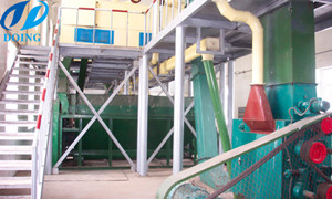 corn germ oil extraction plant