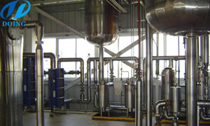 corn germ oil refinery plant