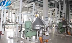 corn germ oil refinery plant