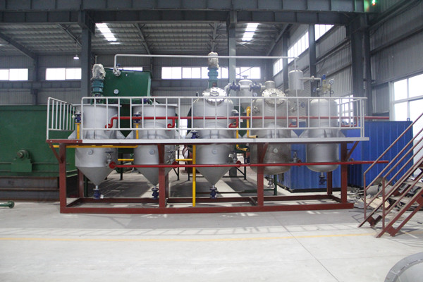 edible oil refining machine