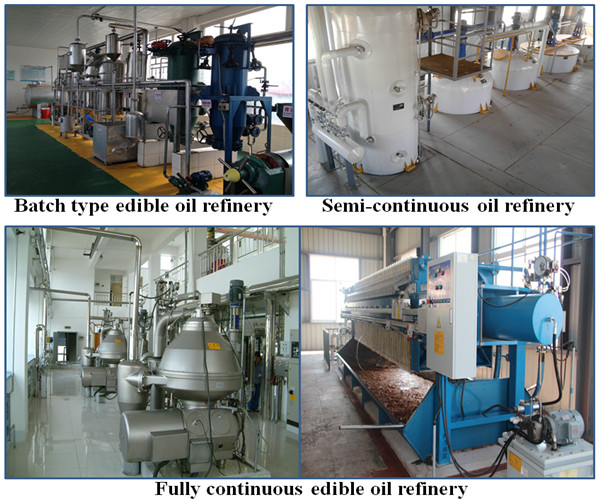 edible oil refinery machinery