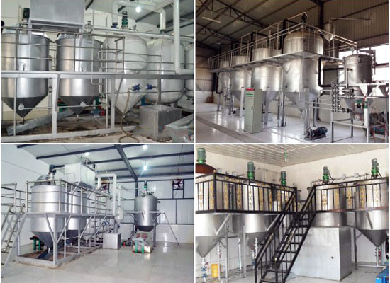 cooking oil refining machine 