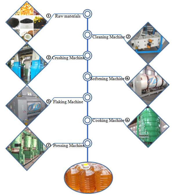 rice bran oil pretreatment and pressing machine 