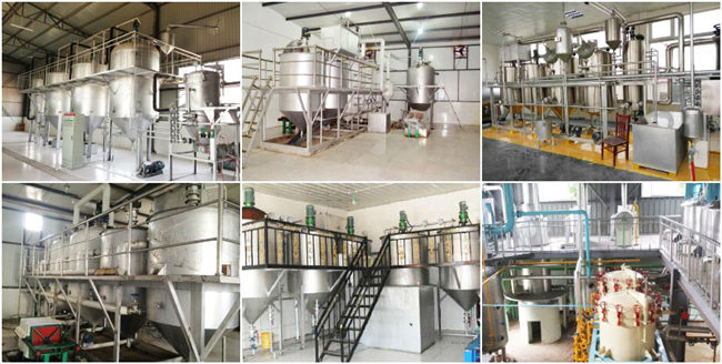 edible oil refining machine 