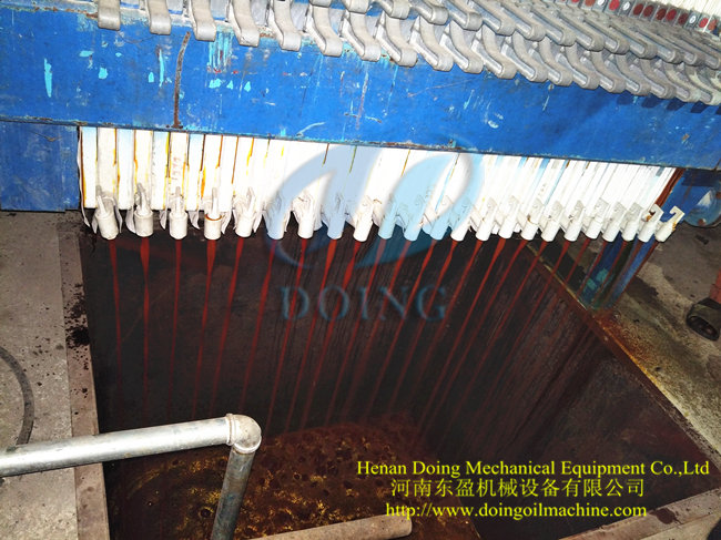 crude palm oil filter machine 