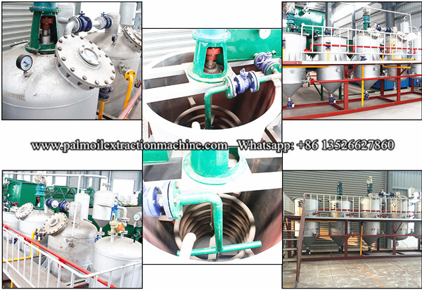 small scale rice bran oil refining machine 