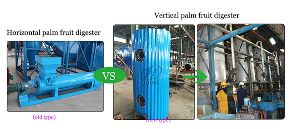 palm fruit digester machine 