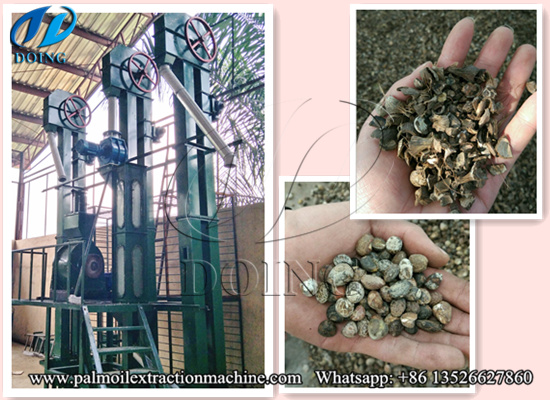 palm kernel cracaking and separating machine 