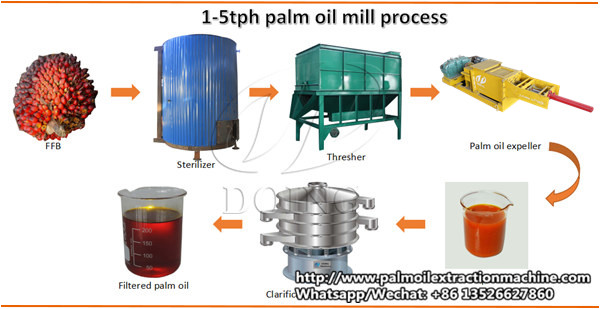 palm oil processing plant 