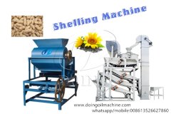 What machines are used in cooking oil manufacturing process?