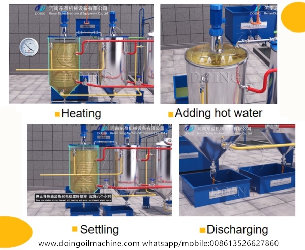 vegetable oil refining machine