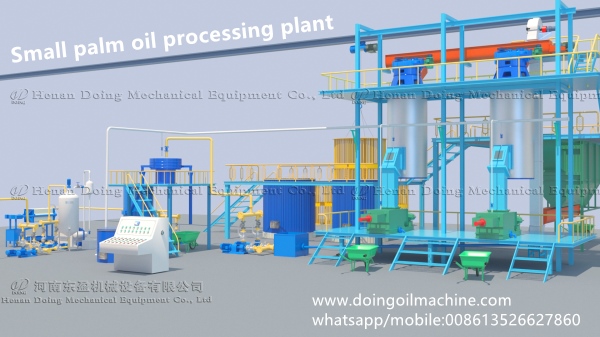 small palm oil extraction machine