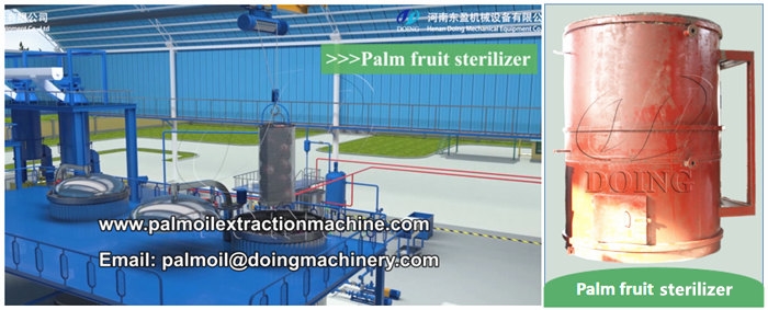 palm fruit sterilizer