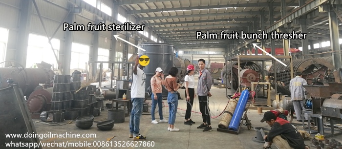 palm oil processing machine