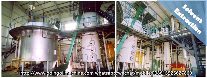 rice bran oil solvent extraction plant